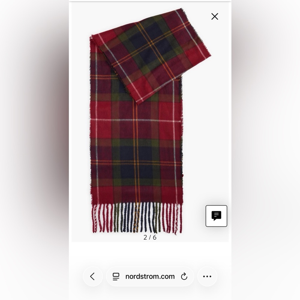 Barbour Swinton Tartan Scarf